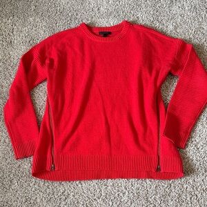 J. CREW - red wool sweater